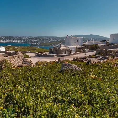 펜션 Huge Mykonos. Ideal For 8-12 Guests
